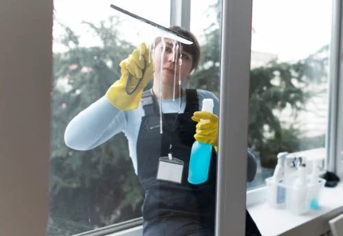 Nettoyage de vitres intérieures et extérieures à la Chapelle-sur-Oreuse